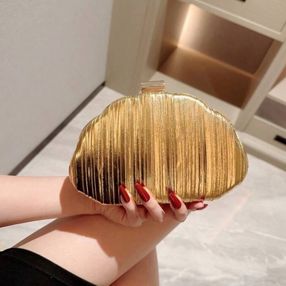 Luxe gold party bag